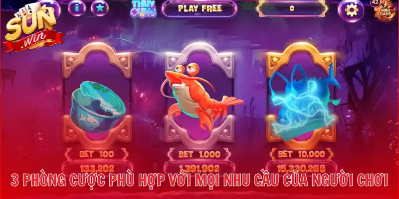 3 phòng cược phù hợp với mọi nhu cầu của người chơi